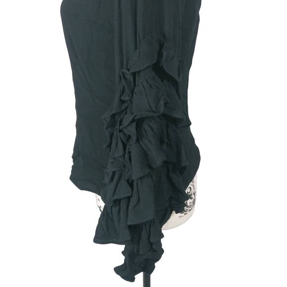 GUEST EDITOR Anthropologie Ruffle Sleeve V Neck Size XS - Picture 3 of 7